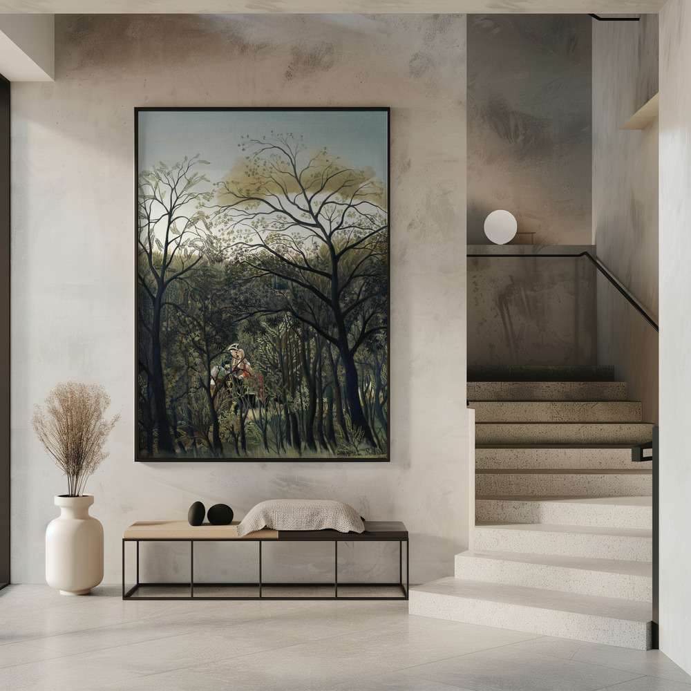 Poster - Rendezvous In The Forest in entrance