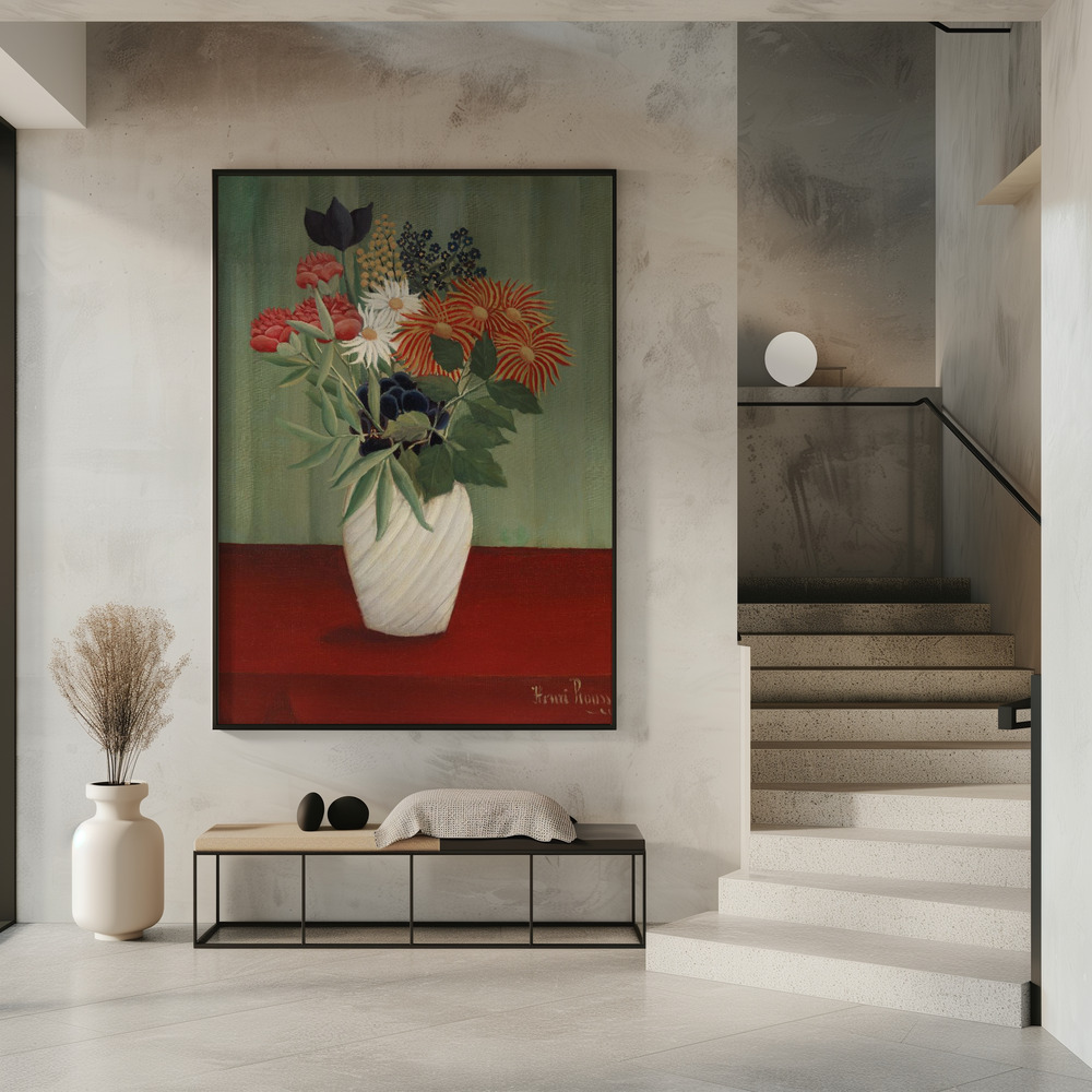 Poster - Bouquet De Fleurs in entrance