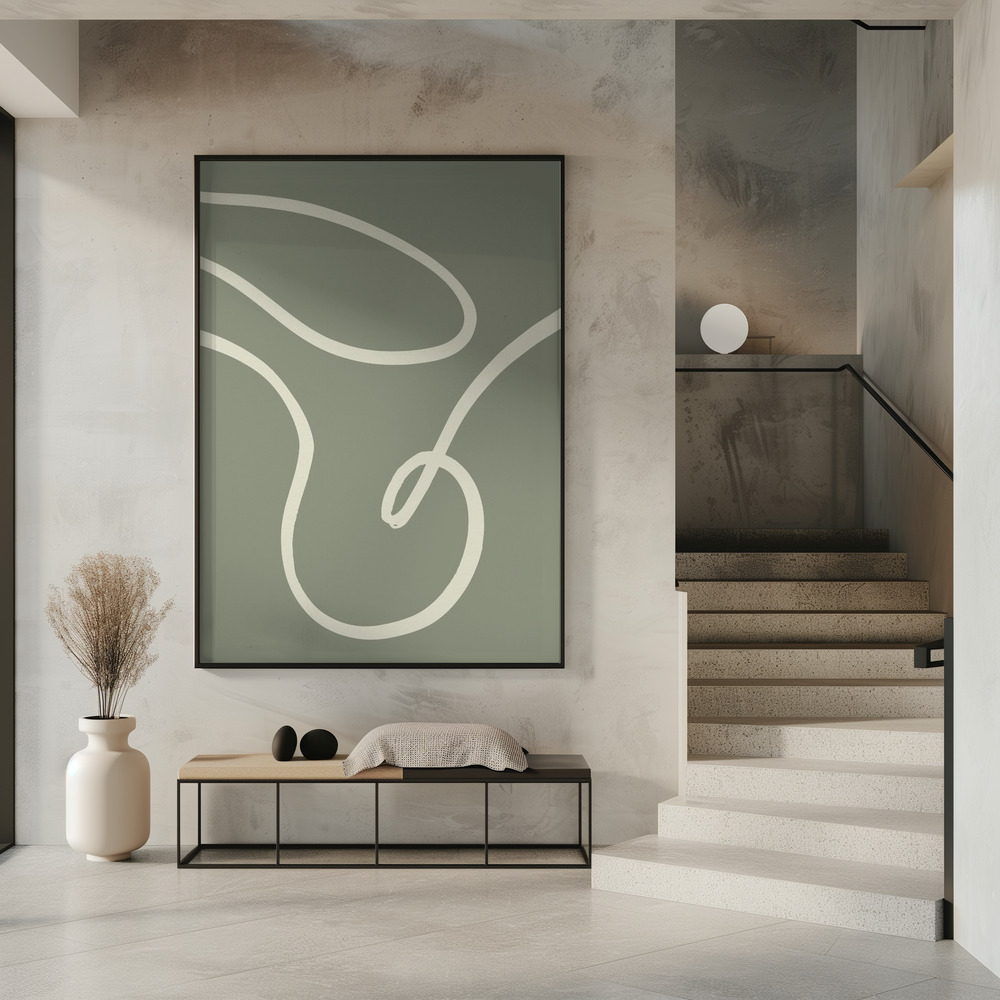 Poster - Green Line 03 in entree