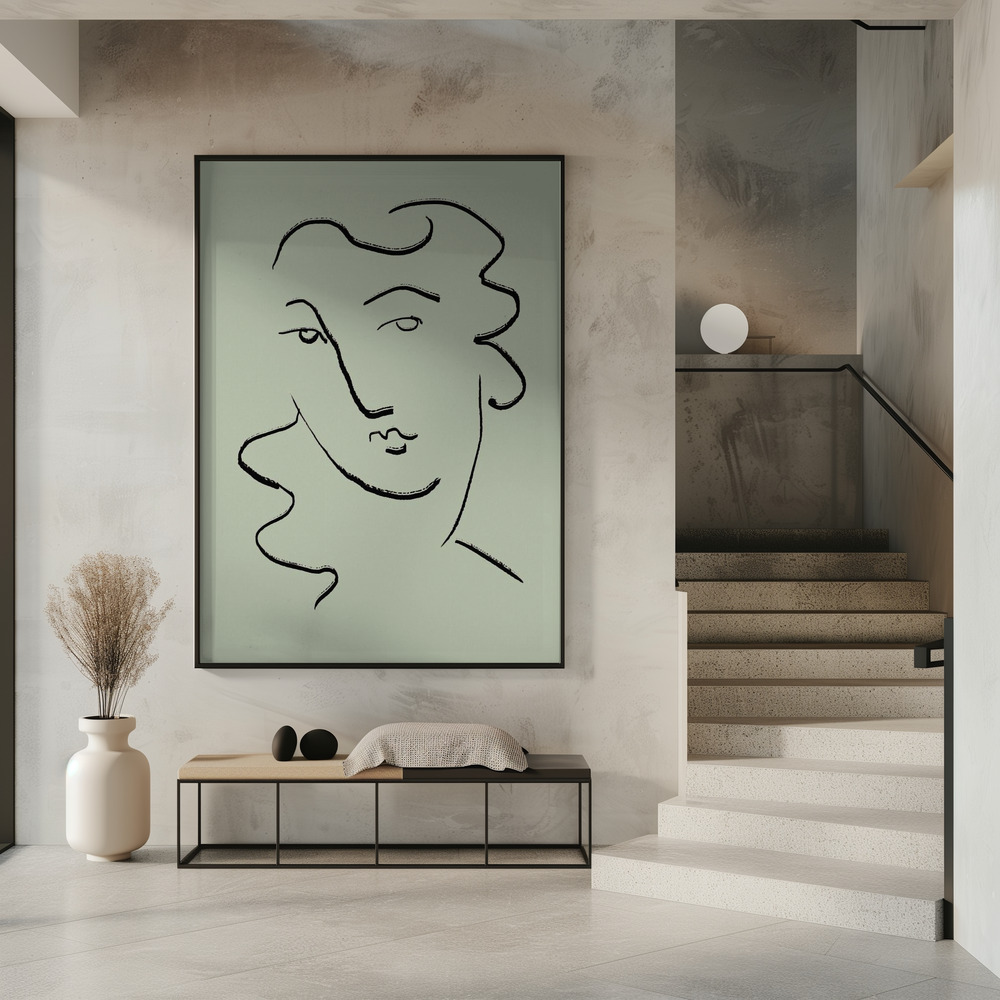 Poster - Looking Green in entrance