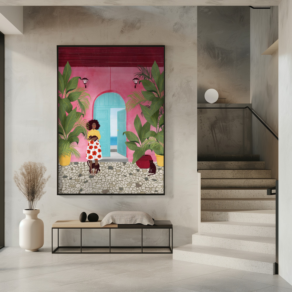 Plakat - Cartagena life i indgangen