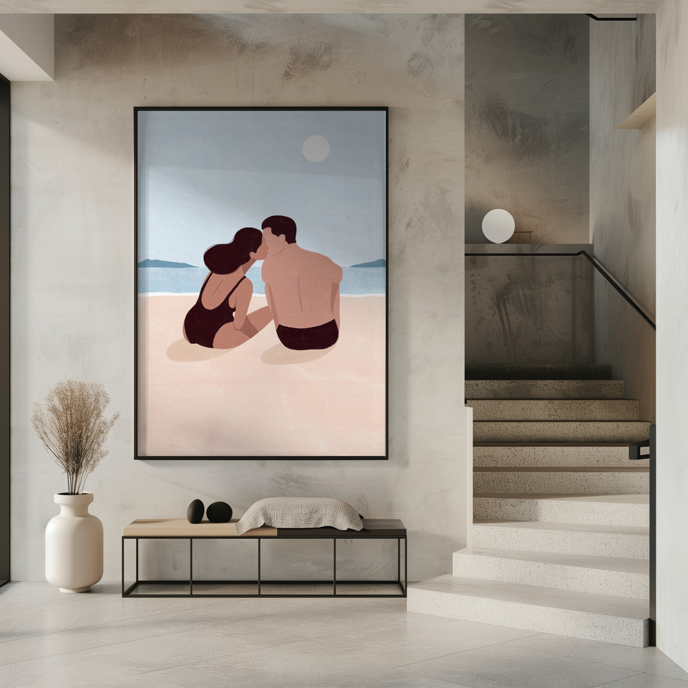 Poster - First Kiss in entrance