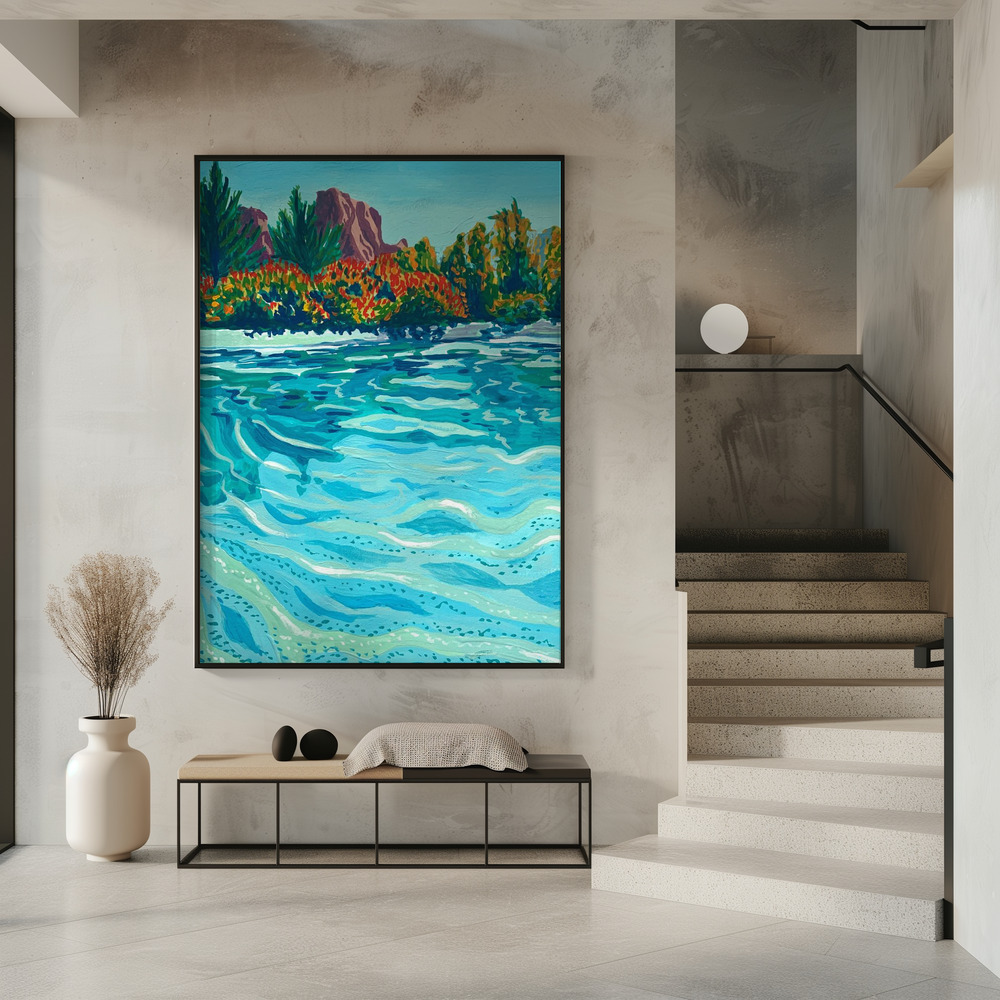 Póster - Sedona en la entrada