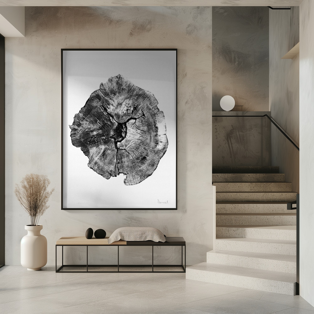 Plakat - Oak Log i indgangen