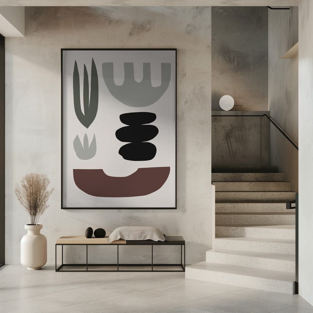 Poster - Shapes in entrance