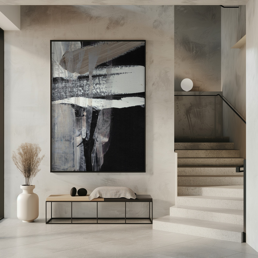 Poster - Falling in entrance