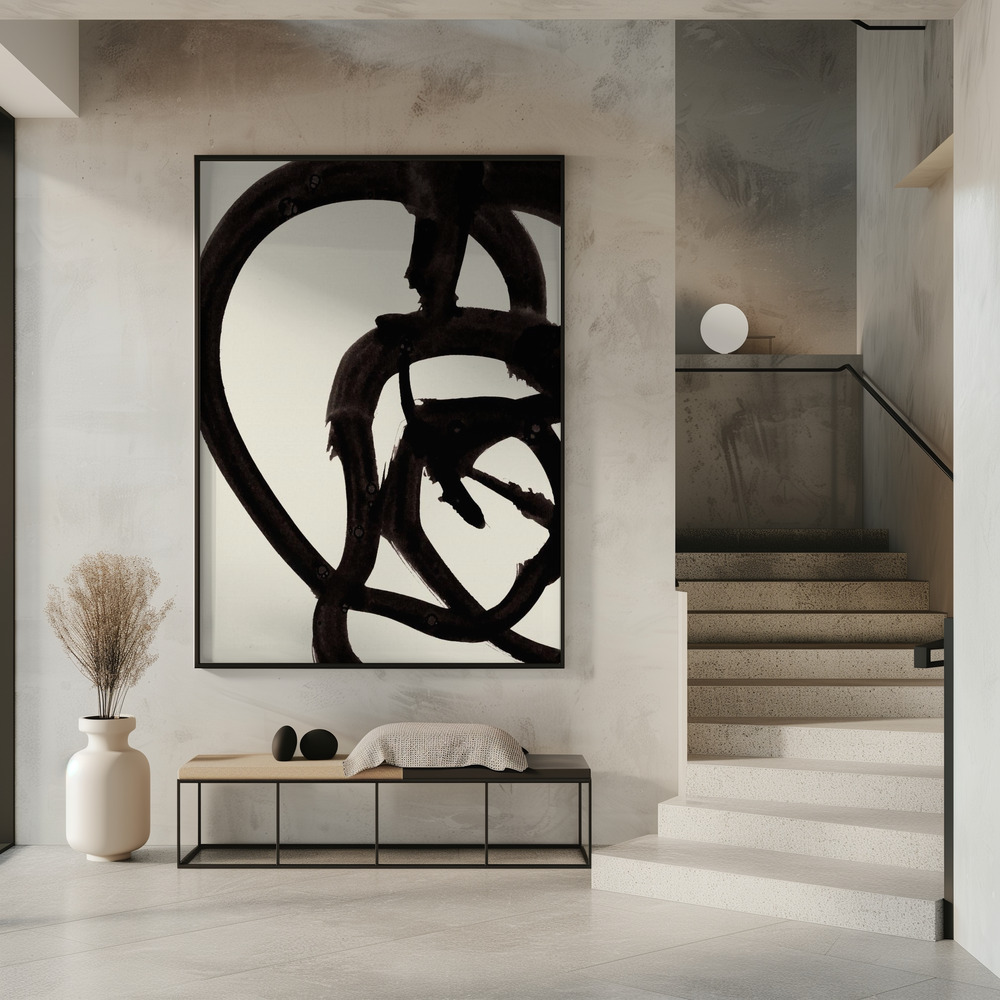Poster - Atienne in entrance