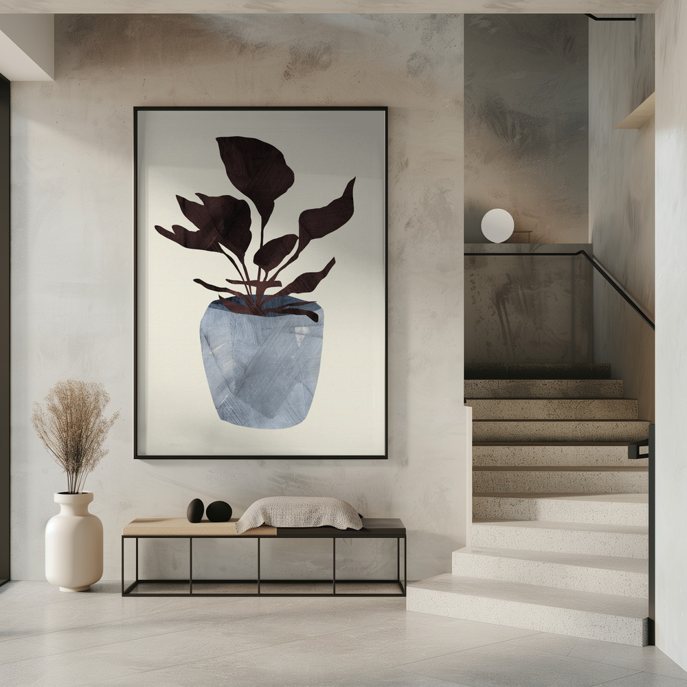 Poster - Country Plant in entree