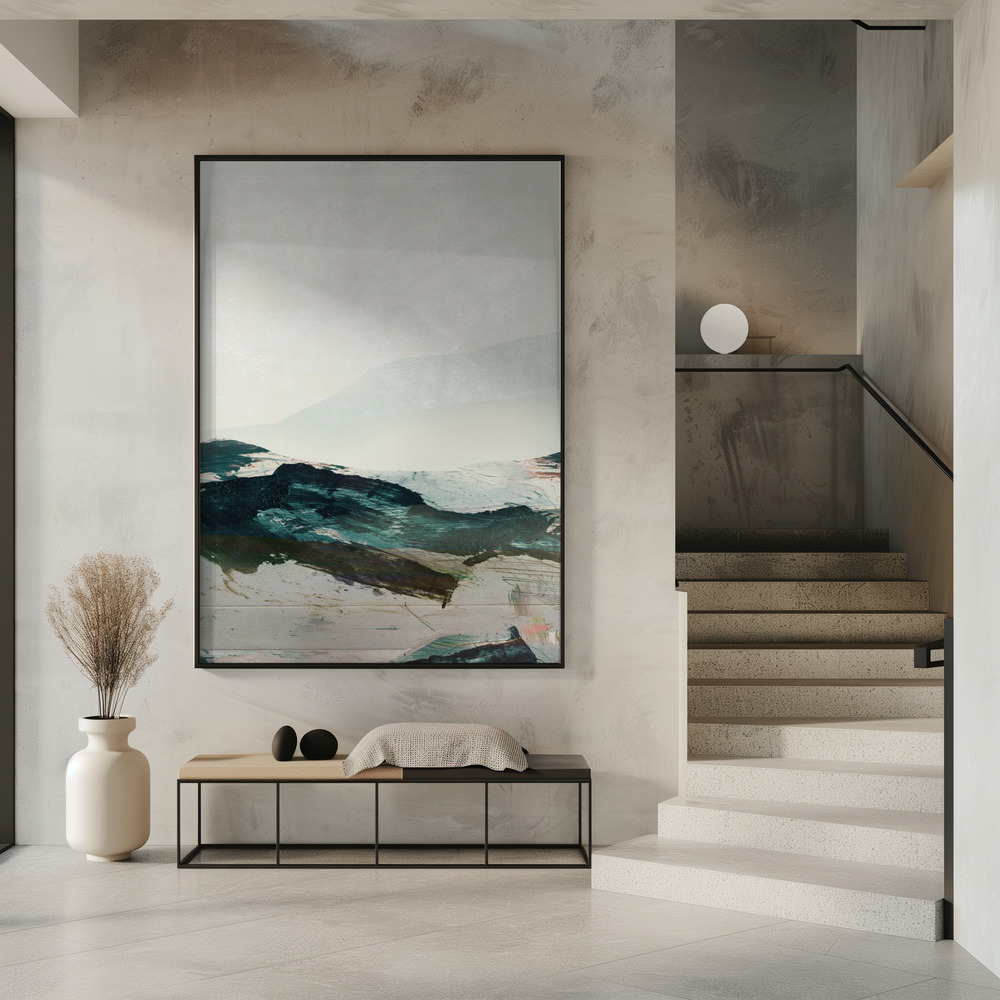 Poster - Mountains No2 in entrance