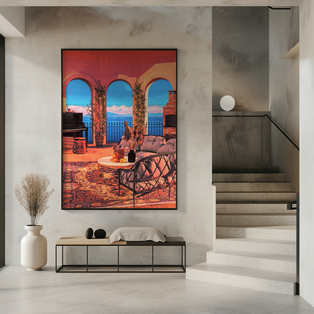 Poster - Piano Terrace in entrance