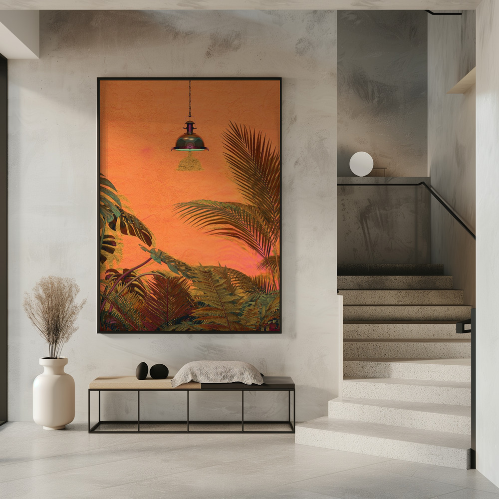 Poster - TROPICAL WALL in entrance