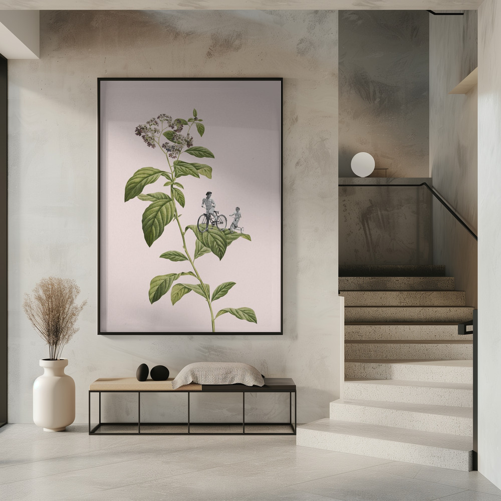Poster - Botanical cycling in entrance