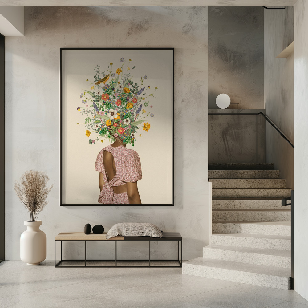 Poster - Wildflower bouquet in entrance