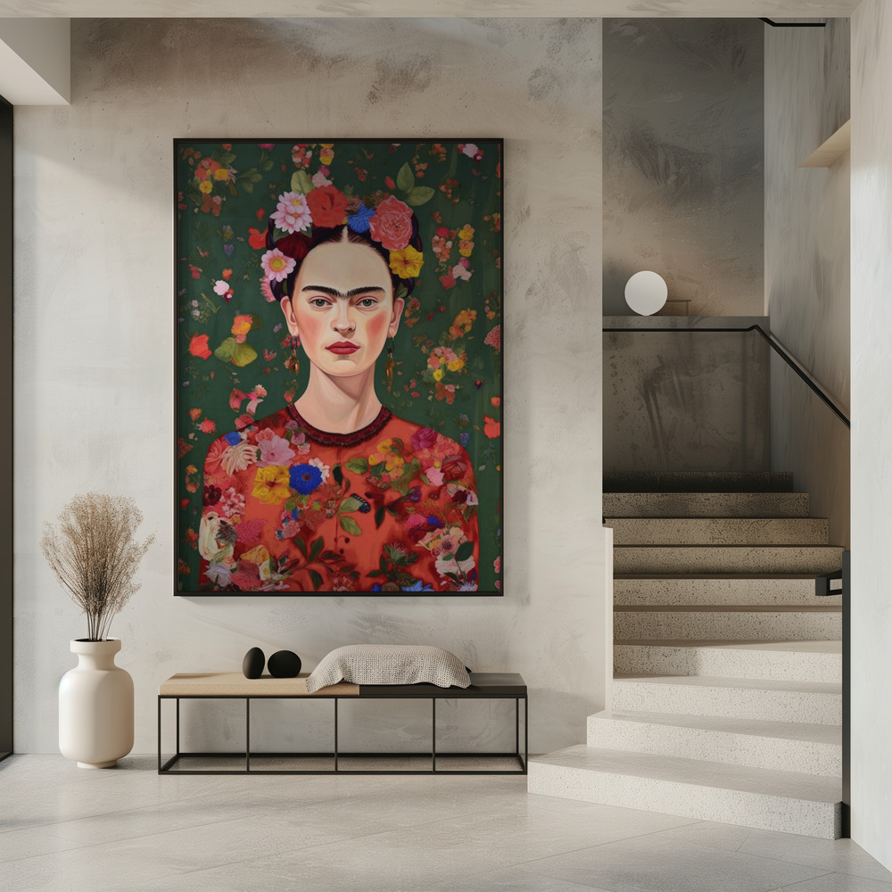Poster - The Love Of Flowers in entrance