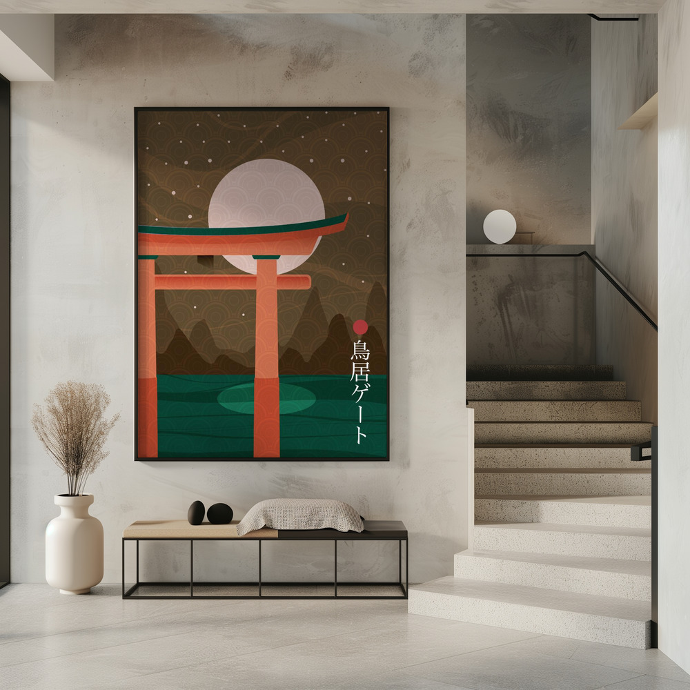 Poster - Torii Gate in entree