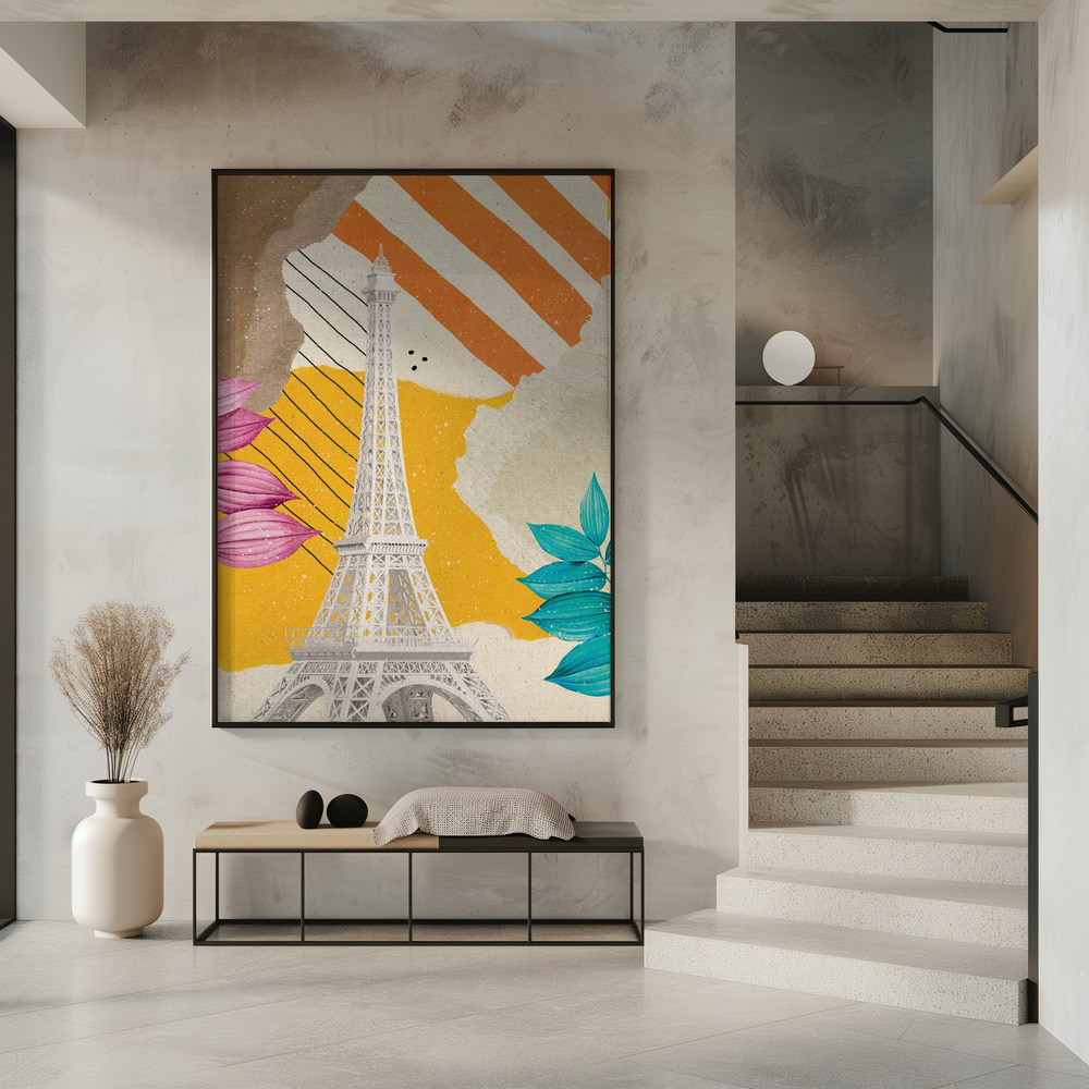 Plakat - Spring in Paris i indgangen