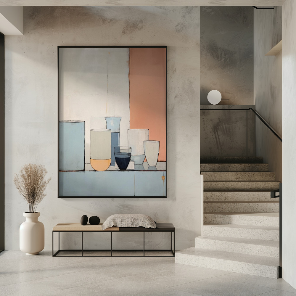 Poster - Pastel Still Life in entrance