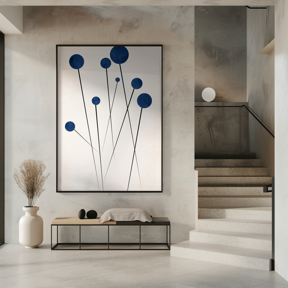 Poster Wild Blueberries - Affisch i entré