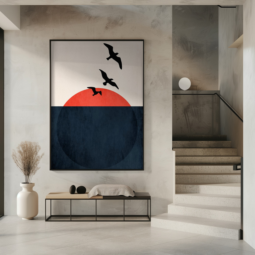 Poster - Sunset Breeze in entree
