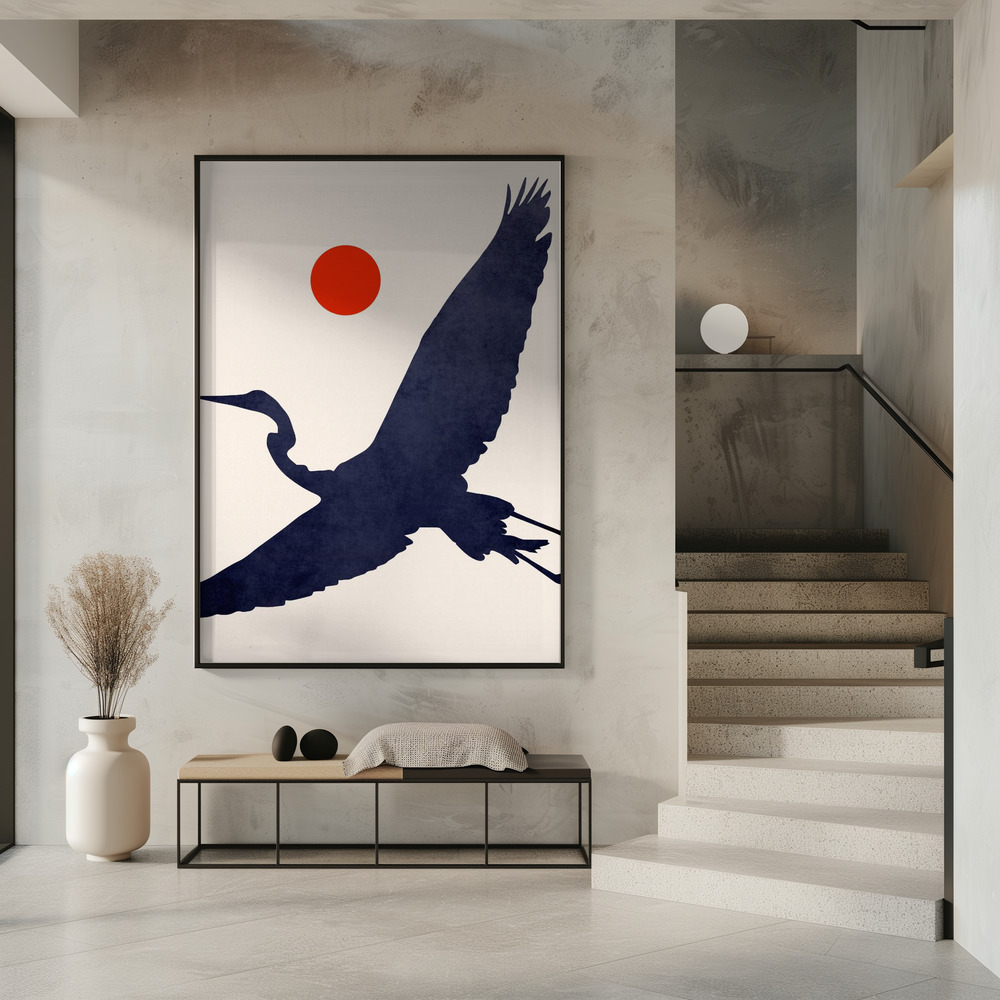 Poster Crane - Affisch i entré