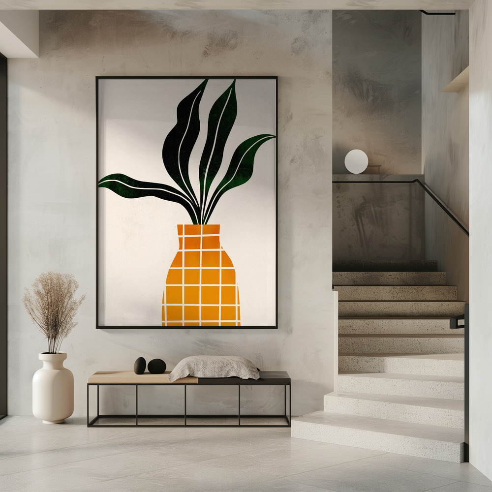 Poster - Peter, the Plant in entrance