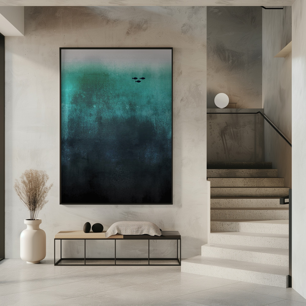 Poster - Little Family in entrance