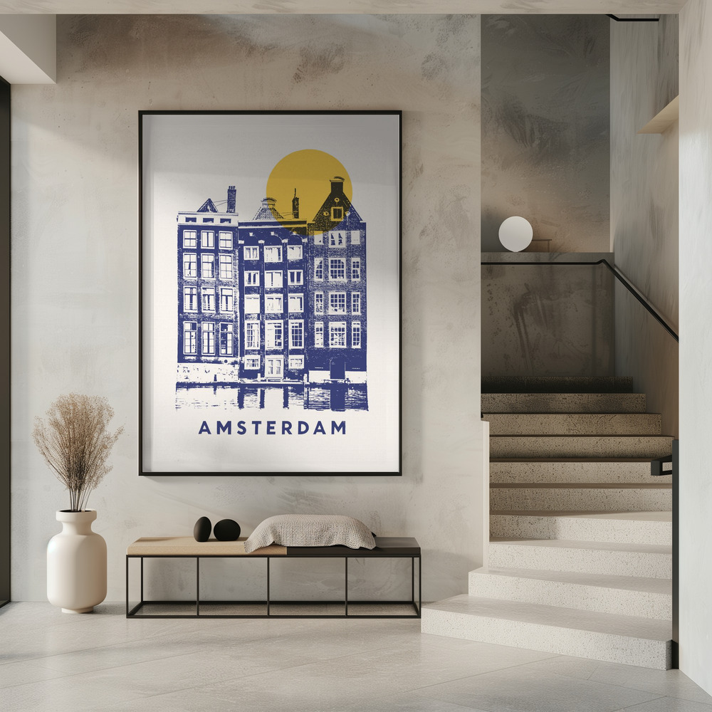 Poster - Amsterdam ★★★ in entrance