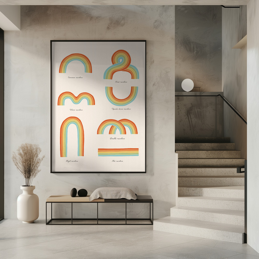 Plakat - Know Your Rainbows i indgangen