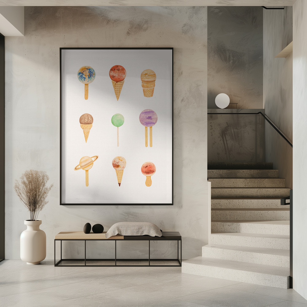 Poster - Planetarium Sugarium in entrance