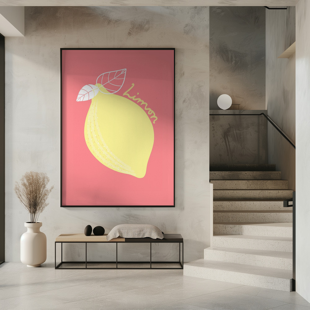 Poster - Limon in entrance
