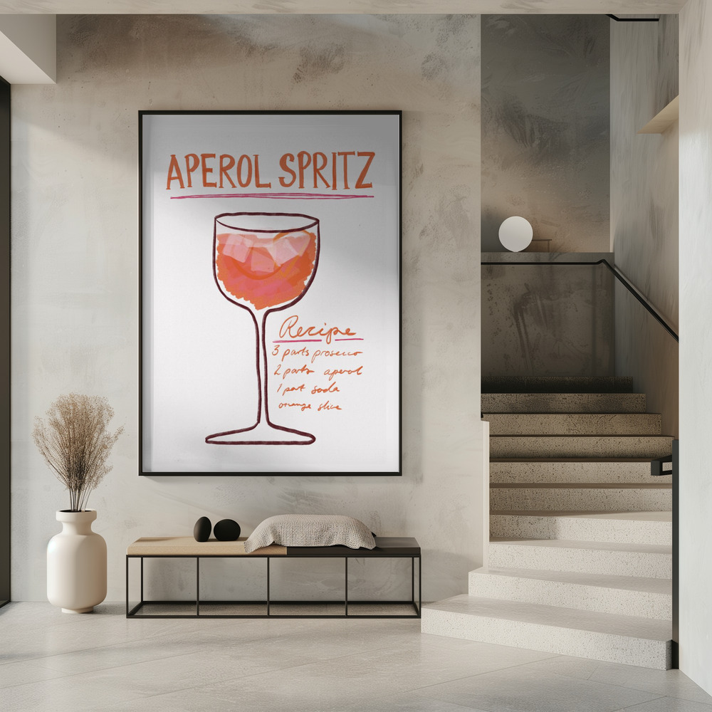 Poster - Aperol Spritz in entree