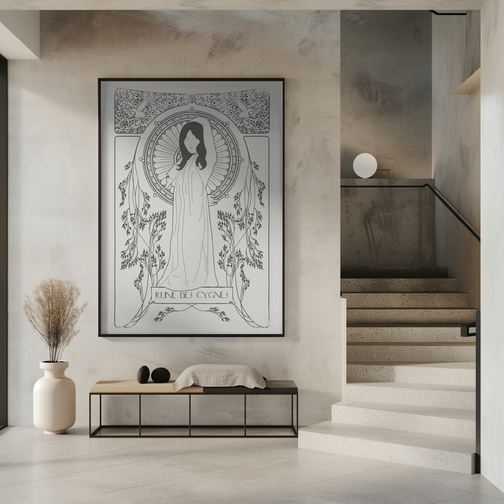 Poster - Reine Des Cygnes Nº1 in entrance