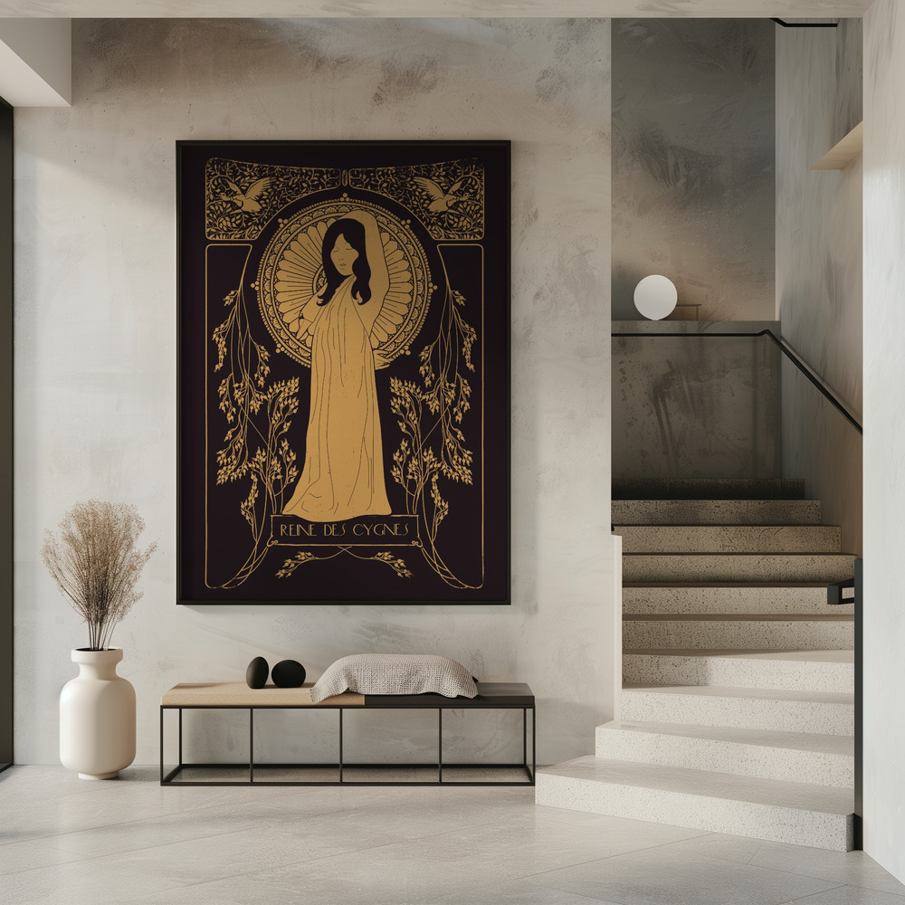 Poster - Reine Des Cygnes Nº2 in entrance