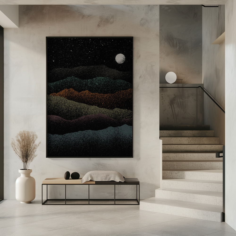 Poster - Beyond Mountains in entrance