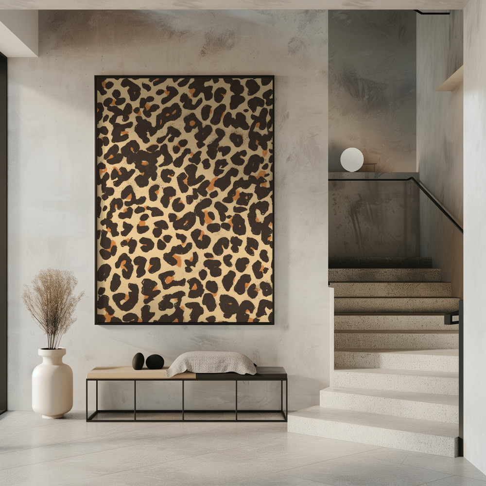 Poster - Just a Leo in entrance