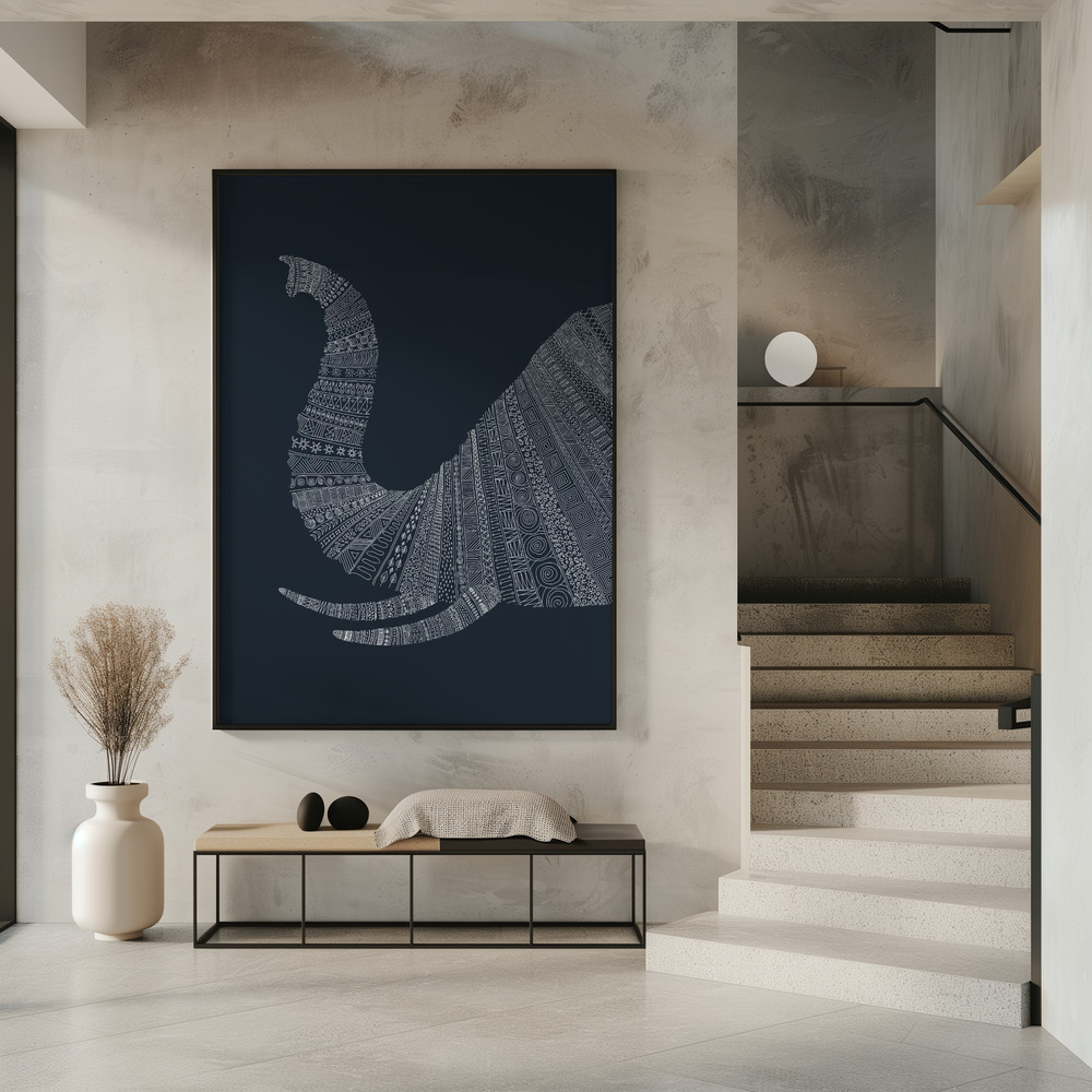 Poster Elephant Nº4 - Affisch i entré