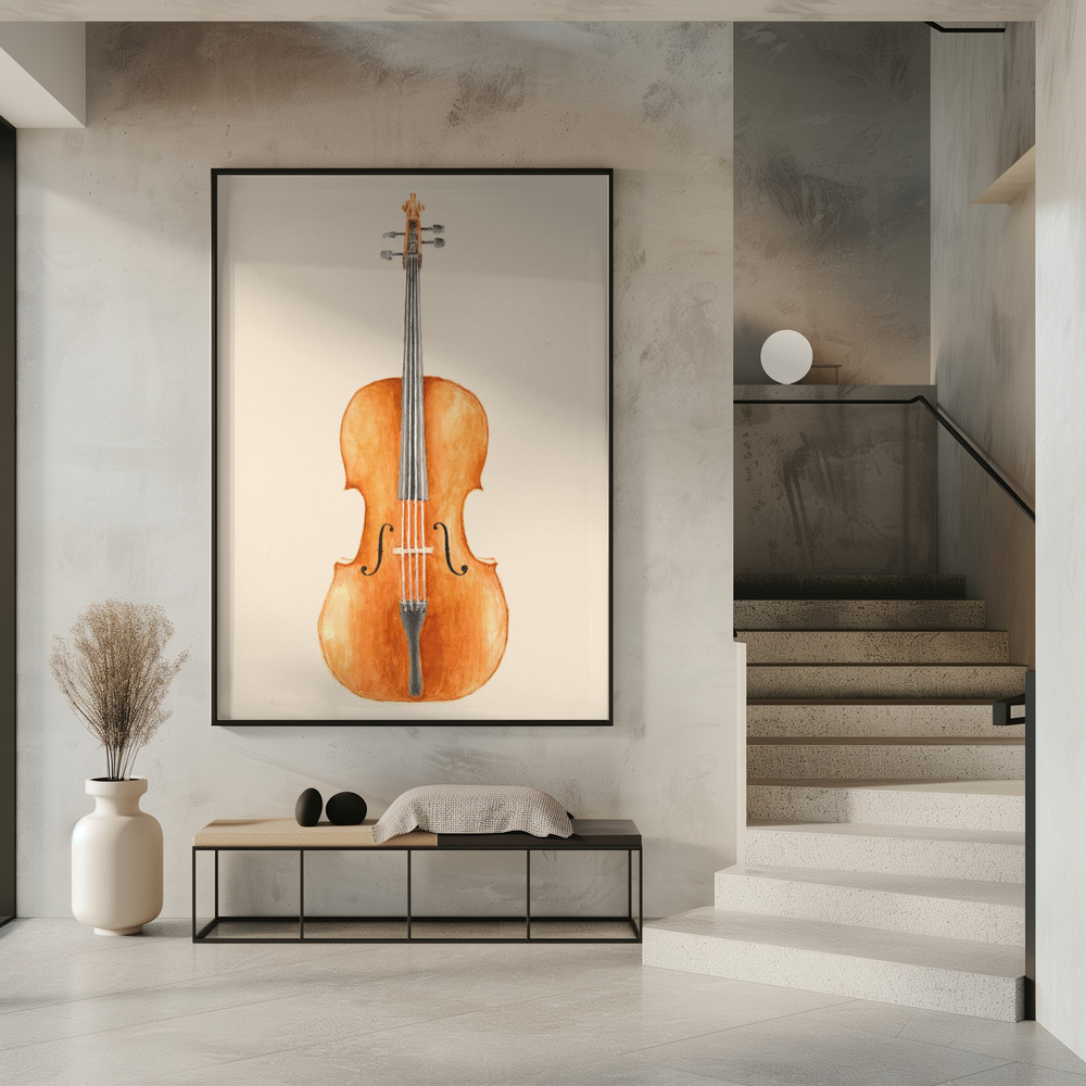 Poster Cello - Affisch i entré