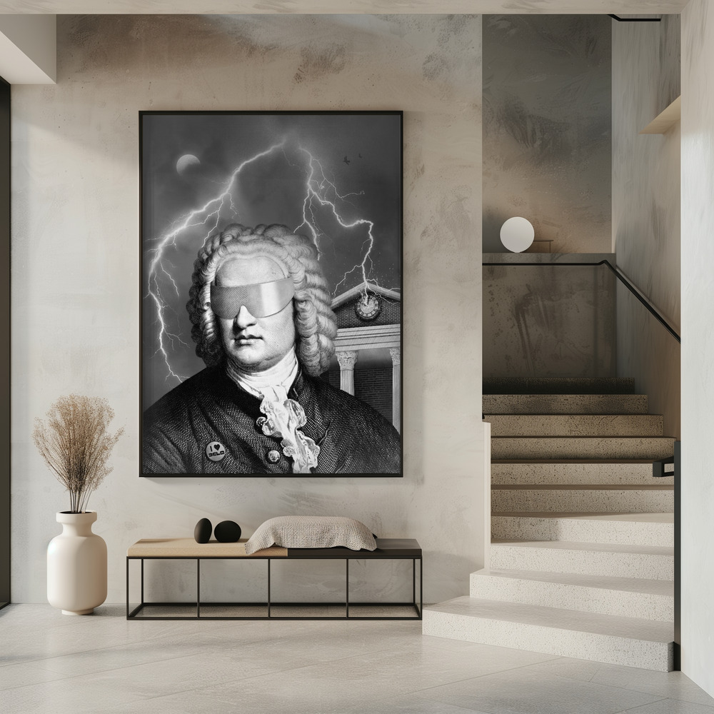 Poster - Bach To The Future Nº1 in entrance