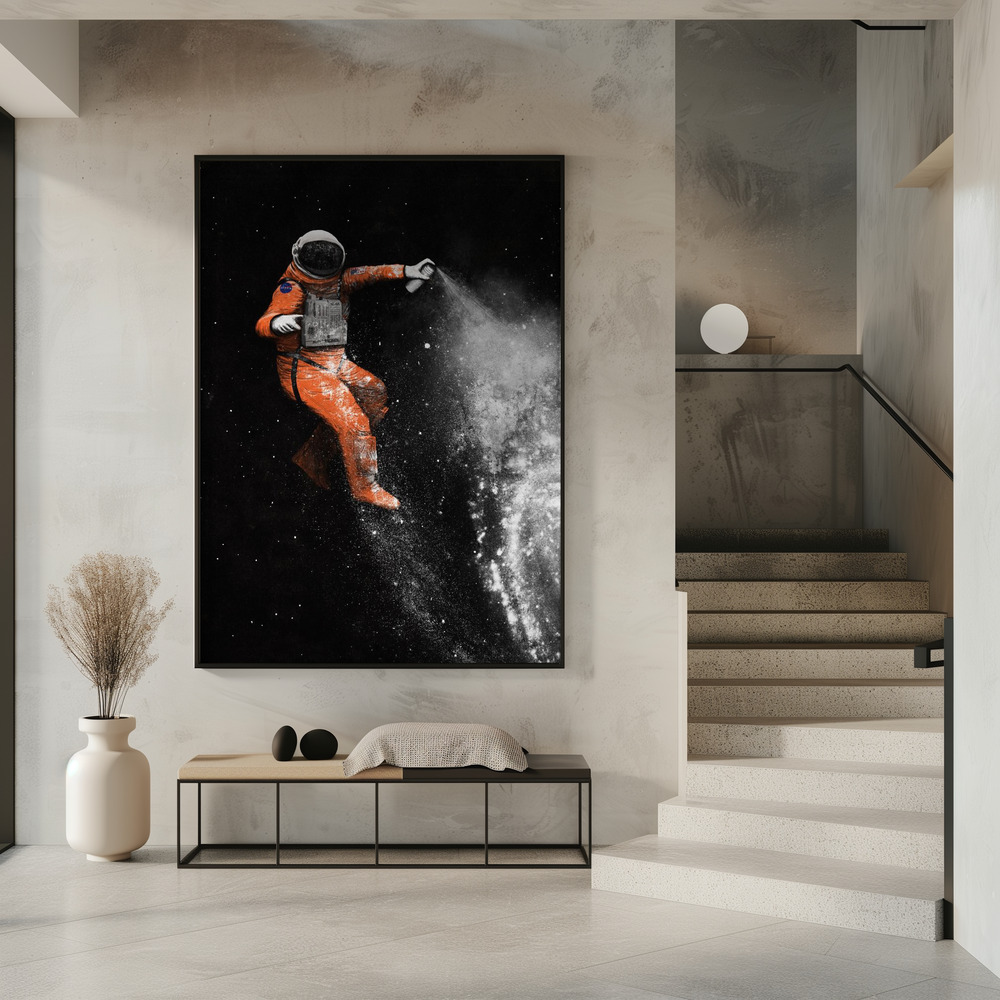 Poster - Astronaut in entrance