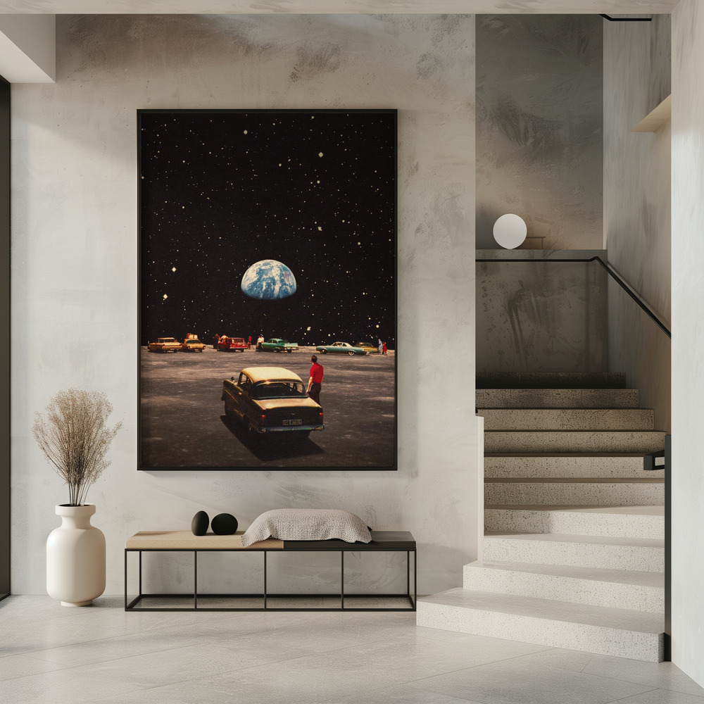 Poster - Missing Home in entrance