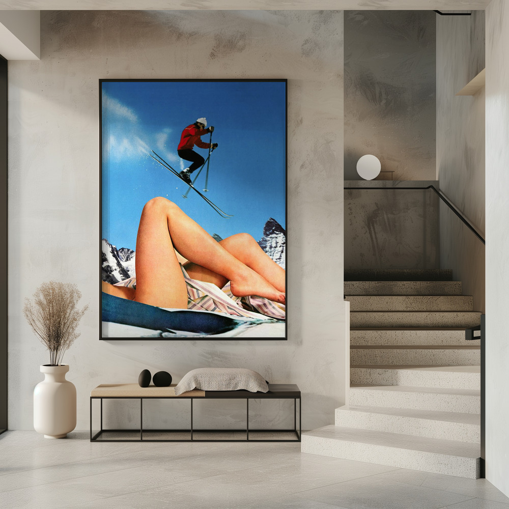 Poster - The Big Jump in entrance