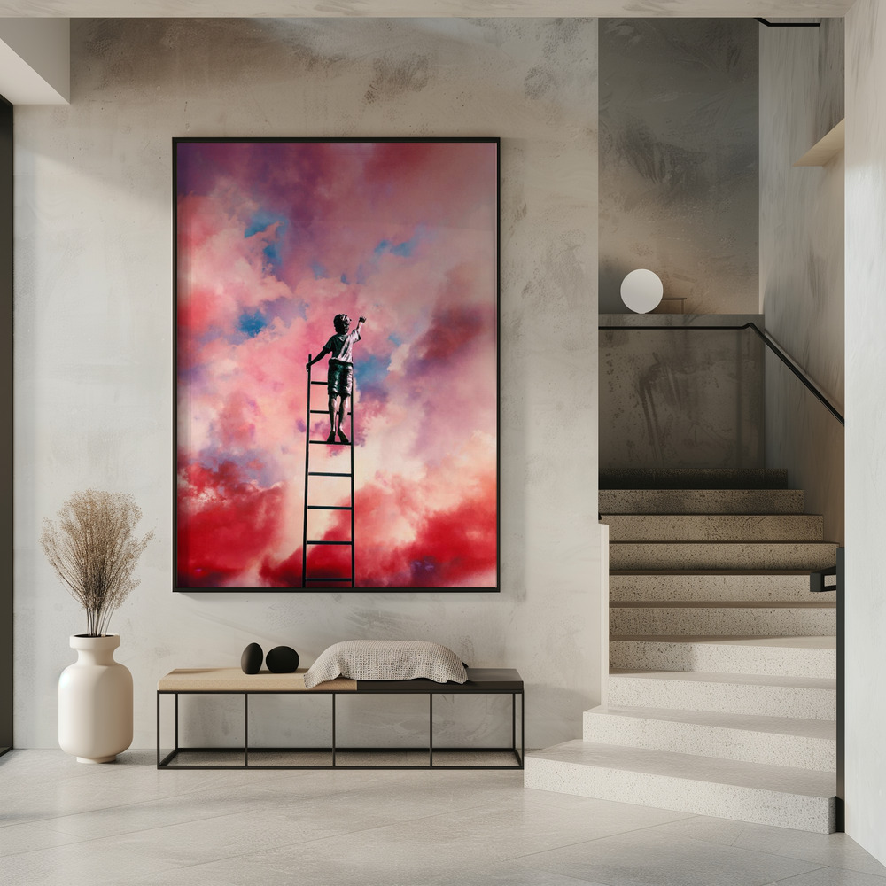 Poster - Cloud Painter in entrance