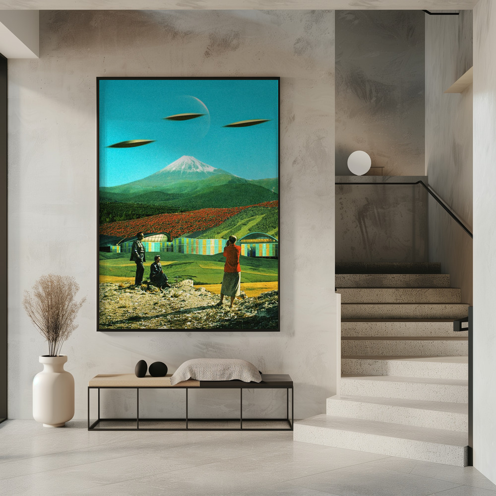 Poster - An Alien Invasion in entrance
