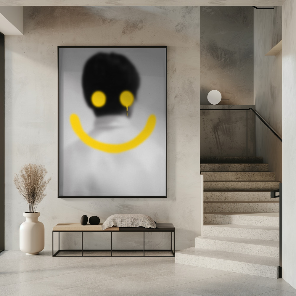 Affiche - Smile dans l'entrée