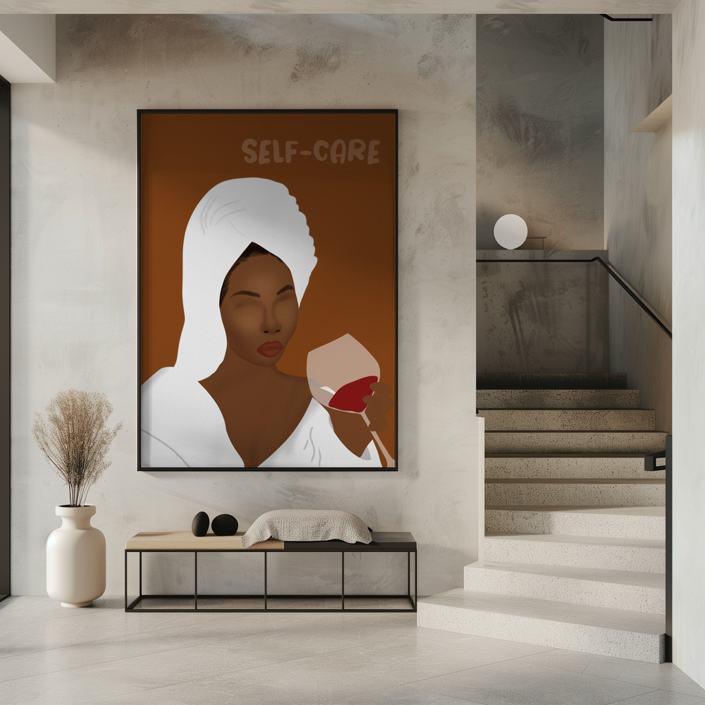 Poster - Self-Care in entrance