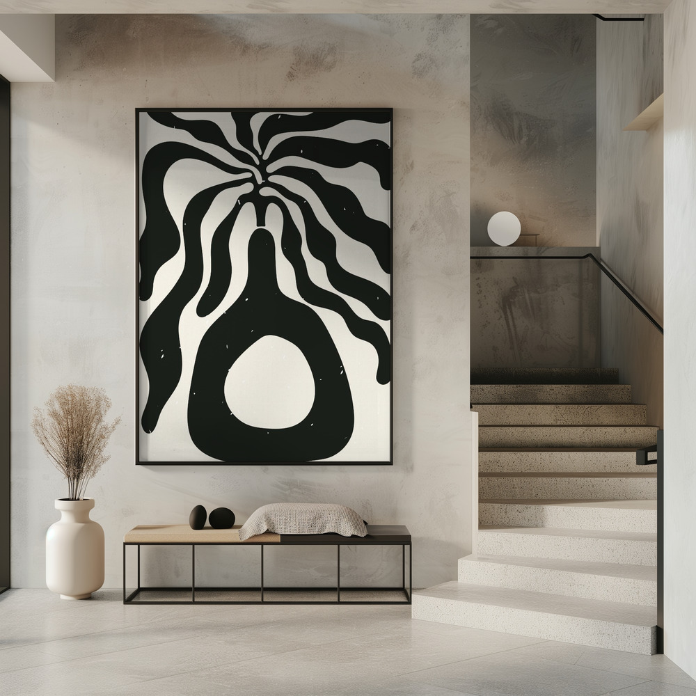 Poster - Henri Matisse Black Algae in entrance