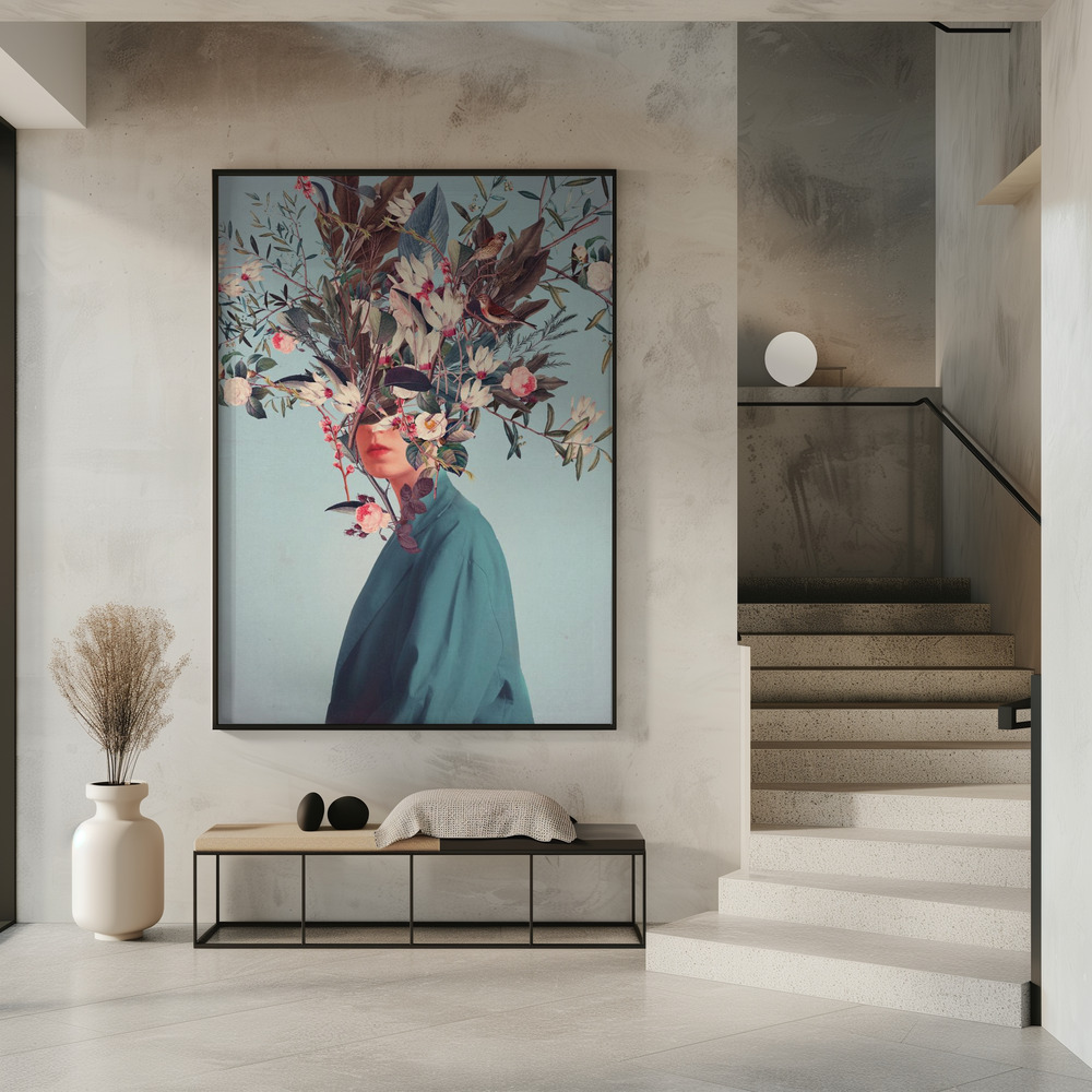 Poster - I Was Hidden but You Saw Me in entrance