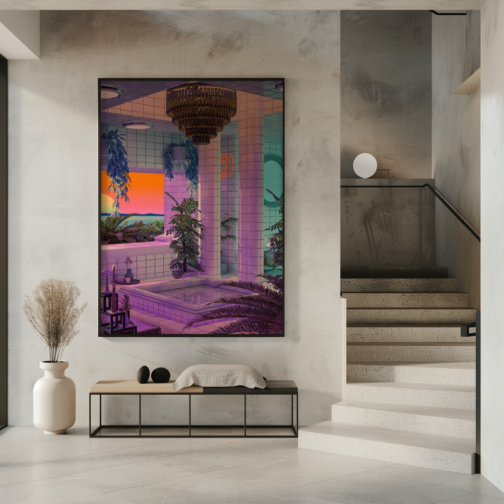 Poster - Twilight Serenity Spa in entrance