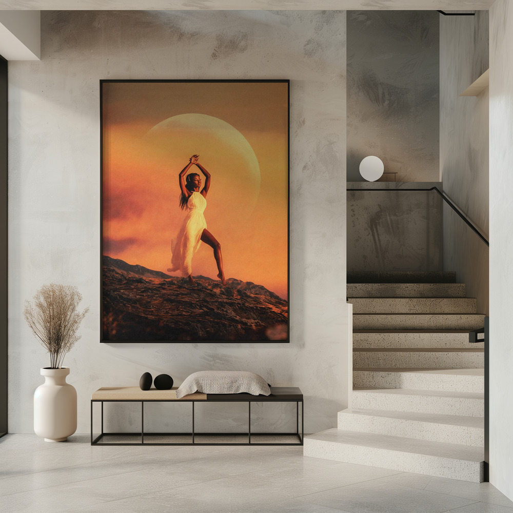 Poster - Goddess in entrance