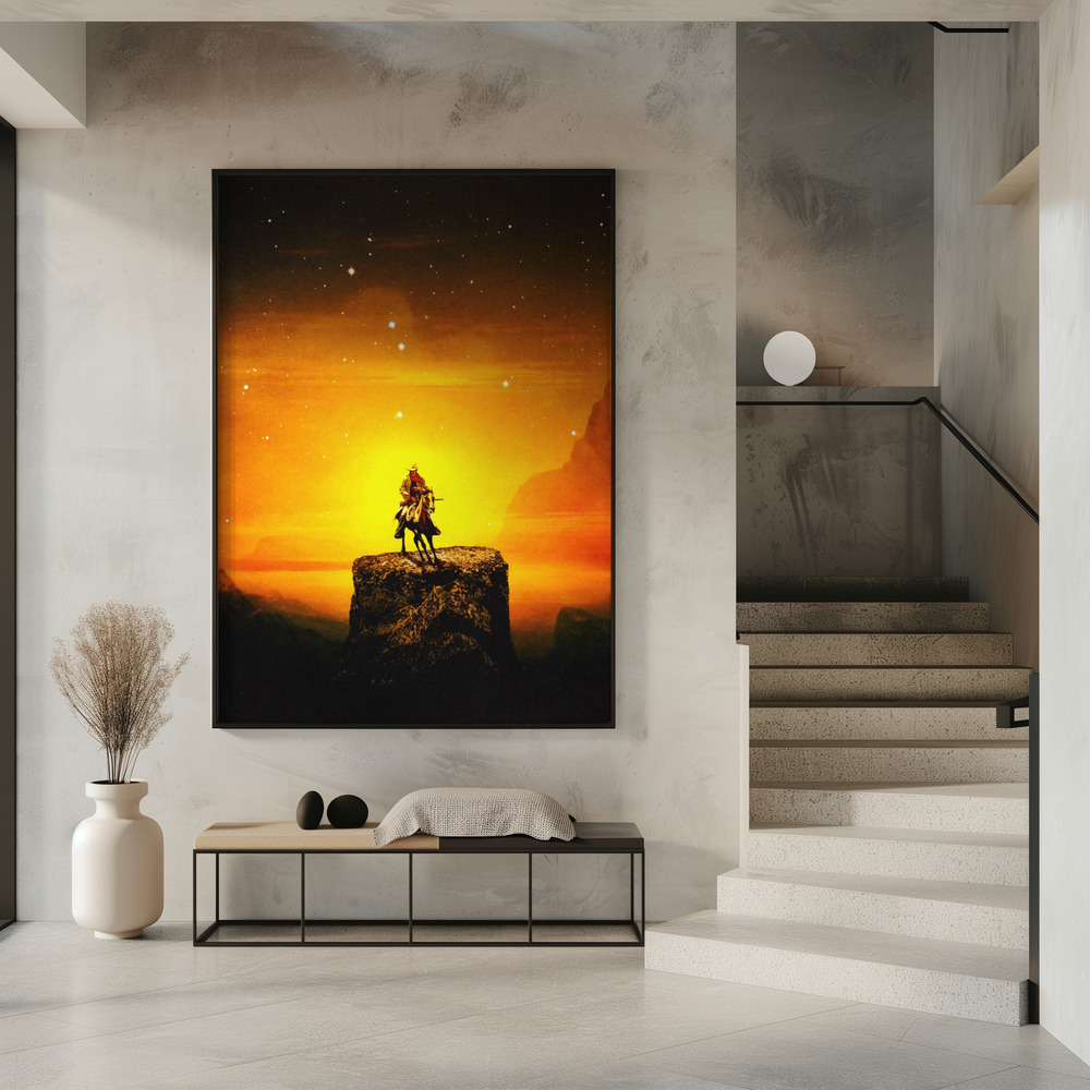 Poster - Cowboy III in entrance